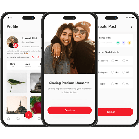 Business Bosses mobile app interface - Codexia Technologies