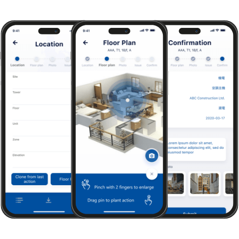 SmarTick Pro mobile application interface - Codexia Technologies
