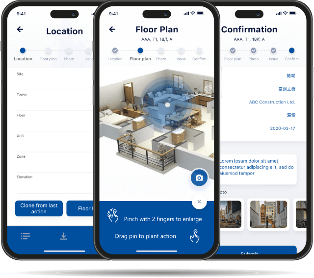 SmarTick Pro mobile application interface - Codexia Technologies