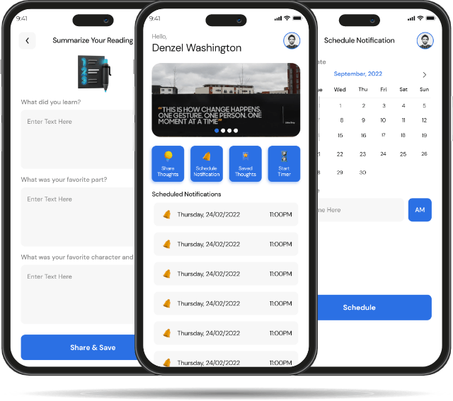 Dearfam mobile app interface - Codexia Technologies