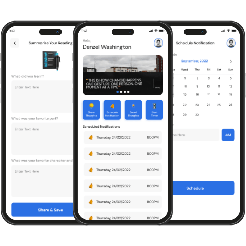 Dearfam mobile app interface - Codexia Technologies