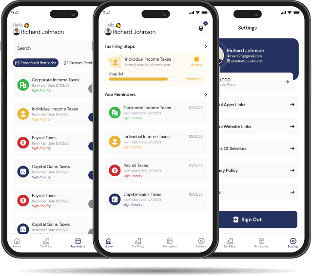 Penalty Free Living mobile application - Codexia Technologies