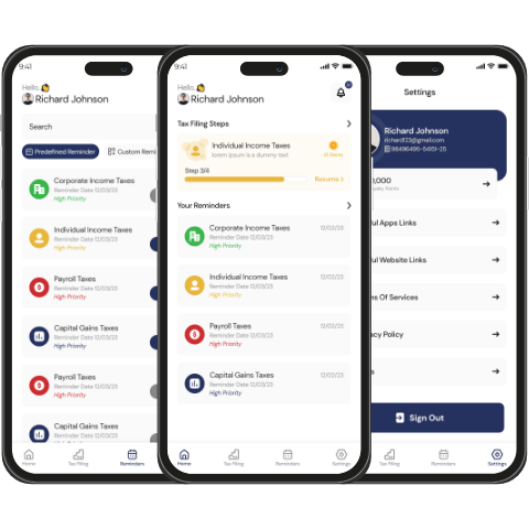 Penalty Free Living mobile application - Codexia Technologies