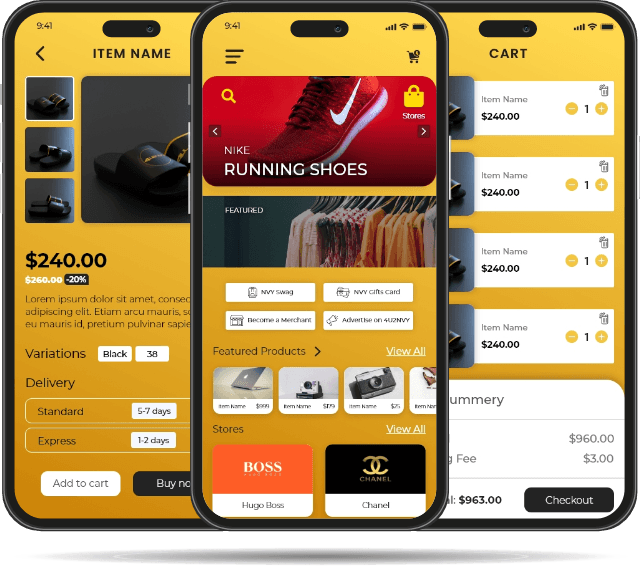 Phleekz mobile app interface - Codexia Technologies