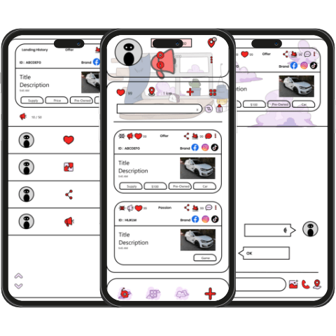 RTO mobile app interface - Codexia Technologies
