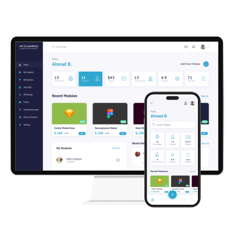 Cardiothoracic - e-Learning Platform — Cardiothoracic app built by Codexia