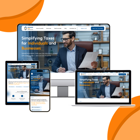 Premier tax associates — web app built by Codexia