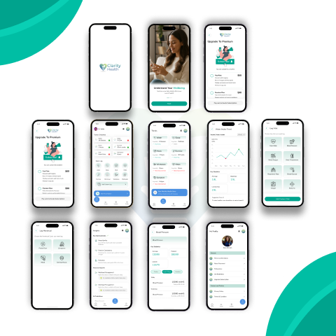 Clarity Health - AI Health & Wellness Platform — Clarity Health app built by Codexia